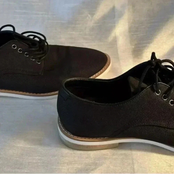 Calvin Klein Men’s Black Aggussie Dress Shoes Size 9.5 - Picture 3 of 7